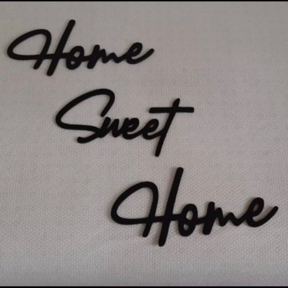 Home sweet home wall decor - Picture 2 of 3